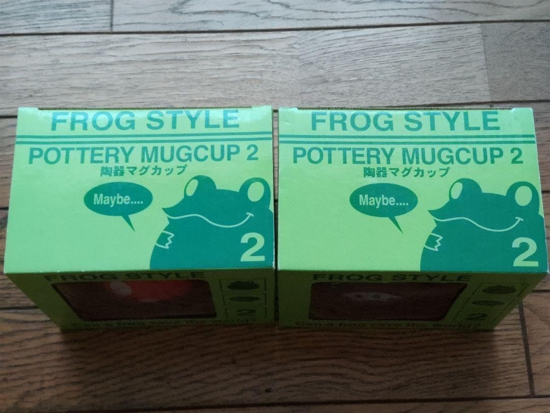 Amazon.co.jp: フロッグスタイル FROG STYLE 陶器マグカップ2 : ホーム